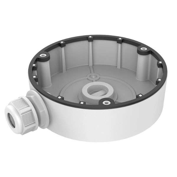 HILOOK DS-1280ZJ-DM8 - Junction Box Designed for Dome Camera. Aluminum Alloy. White Colour