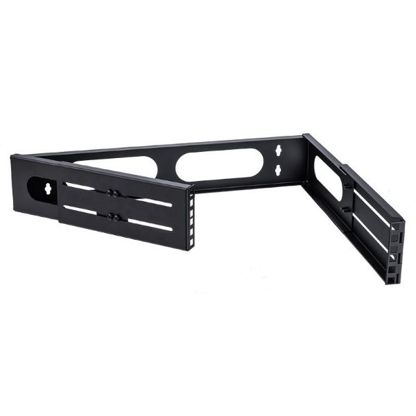DYNAMIX DWC-0210-2U - 2RU 19'' Wall Mount Foldable Bracket. Includes Top & Bottom Covers