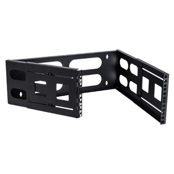 DYNAMIX DWC-0210-4U - 4RU 19'' Wall Mount Foldable Bracket. Includes Top & Bottom Covers