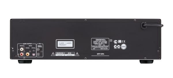 ONKYO DXC390B - 6-Disc CD Carousel Changer Vector Linear Shaping Circuitr Vector Quantizer Audio. Direct