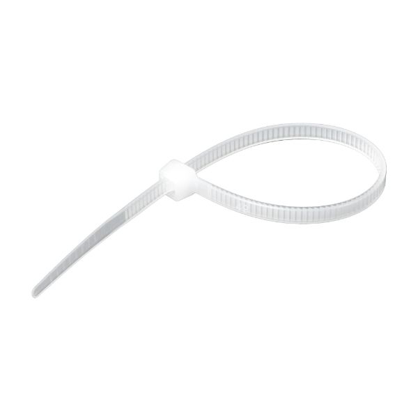 DYNAMIX DY1204N - 4.6 x 120mm Natural Cable Ties Pack of 100 230N/23.4kgs Tensile Strength