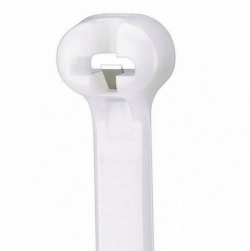 DYNAMIX DYBL3003N - 3.6 x 300mm Natural Cable Ties Stainless Steel Barb Lock Pack of 100