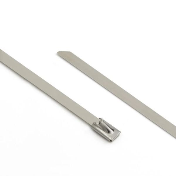 DYNAMIX DYSS1000X79 - 7.9 x 1000mm 316L Stainless Steel Cable Ties Pack of 50 1600N/163kgs Tensile Strength