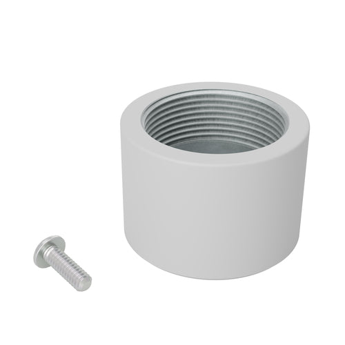 535-2000-300W - Vaddio Drop Pipe Camera Adapter, White