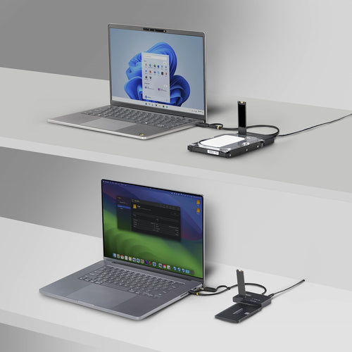 USB31CSAT3M2E - STARTECH.COM USB-C/USB-A TO M.2 NVME AND 2.5IN/3.5IN SATA ADAPTER, 10GBPS, 2 YR