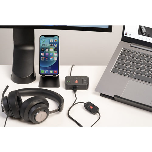 K83300WW - Kensington 3-in-1 Pro Audio Headset Swit