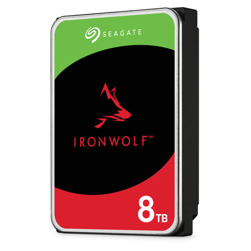ST8000VN002 - Seagate IronWolf 8TB SATA 3.5" 256MB 5400RPM NAS HDD 3yr