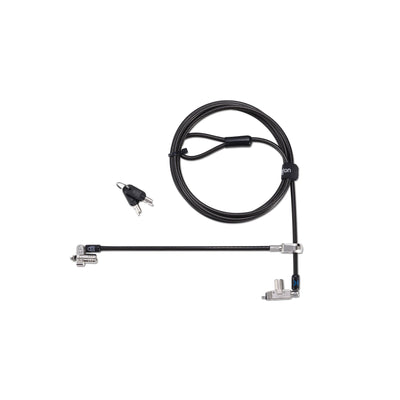 Kensington K60509M Kensington Slim N17 2.0 Keyed Dual Laptop Lock (25 Pack) - Master Keyed