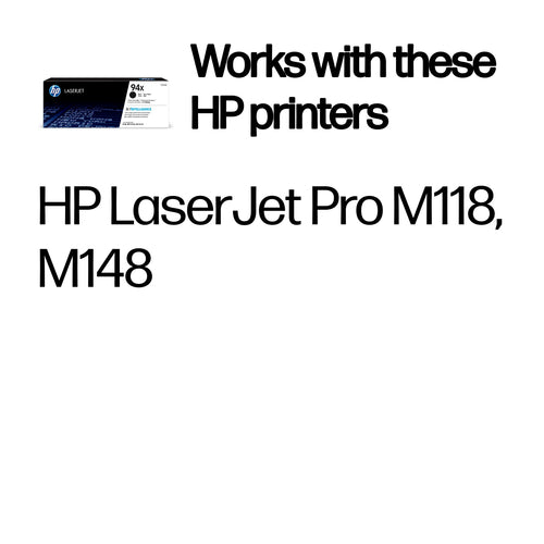 CF294X - HP 94X High Yield LJ Toner