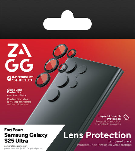 ZAGG InvisibleShield Premium Camera Lens Protector for Samsung Galaxy S25 Ultra