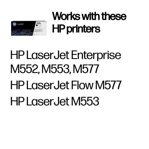 HP CF360X - 508X BLACK HY LJ TONER CART-CF360X