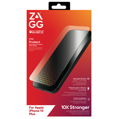 200111801 - InvisibleShield Glass XTR3 - iPhone 15 Plus - Clear