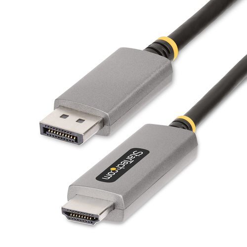 STARTECH.COM 6FT 2M DP TO HDMI ADAPTER CABLE,8K 60HZ,4K 144HZ,HDR10, VIDEO CONVERTER 3 YR