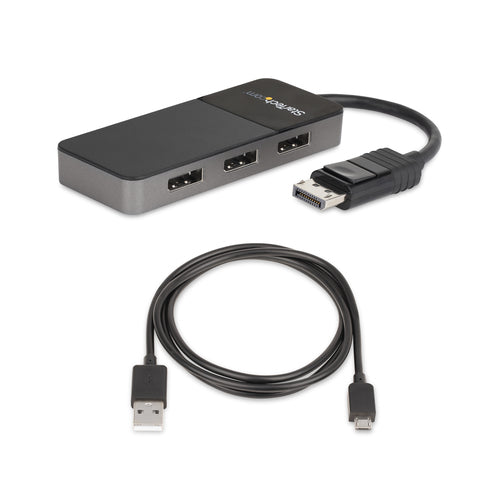 StarTech.com MST14DP123DP - MST Hub - DP 1.4 to 3x DP - 3 x 4K