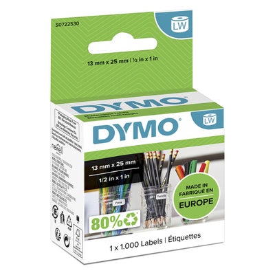 S0722530 - Dymo Multi Label 13mm x 25mm