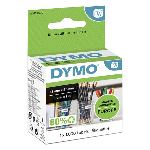 S0722530 - Dymo Multi Label 13mm x 25mm