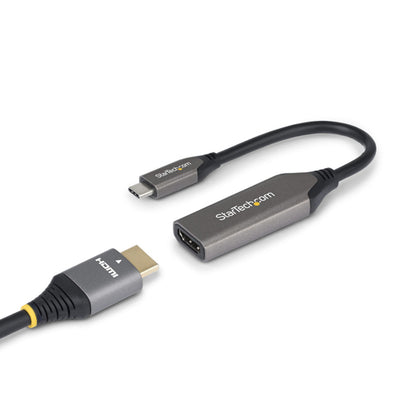 112B-USBC-HDMI21 - STARTECH.COM USB-C-ZU-HDMI-ADAPTER, 8K 60HZ / 4K 120HZ, USB C ZU HDMI 2.1, 3 JAHRE GARANTIE