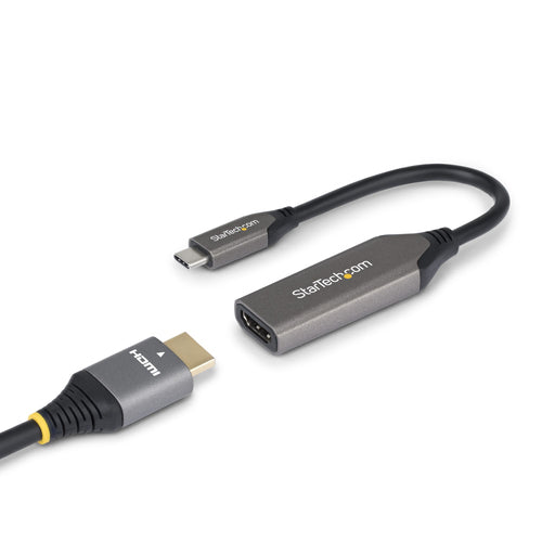STARTECH.COM USB-C TO HDMI ADAPTER, 8K 60HZ / 4K 120HZ, USB C TO HDMI 2.1, 3 YR