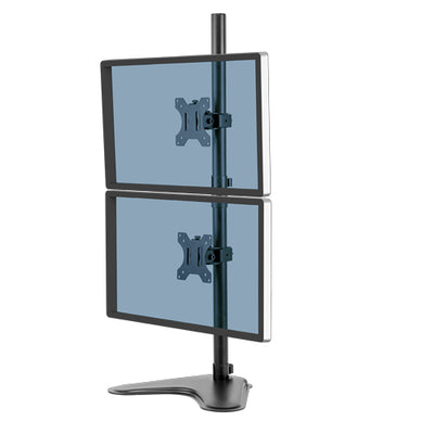 8044001 - Fellowes Monitor Arm Professional Freestanding Dual Stacking