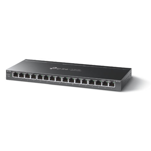 TP-Link TL-SG116P - TP LINK 16-Port Gigabit Desktop Switch with 16-Port PoE+