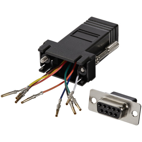 StarTech.com GC98FF - DB9 to RJ45 Modular Adapter - F/F