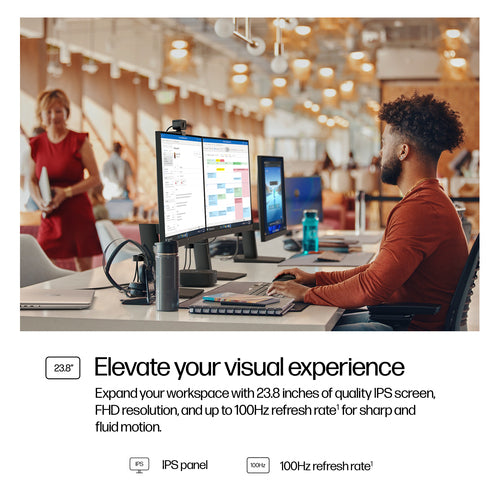 HP Series 3 Pro 324ph 23.8 inch FHD Monitor