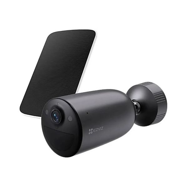 EZVIZ EB3-4G - 3MP (2K) 4G Outdoor Single Battery Power Security Camera Includes Solar Panel