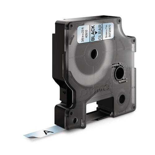 S0720670 - Dymo Blk on Clr 9mm x7m Tape