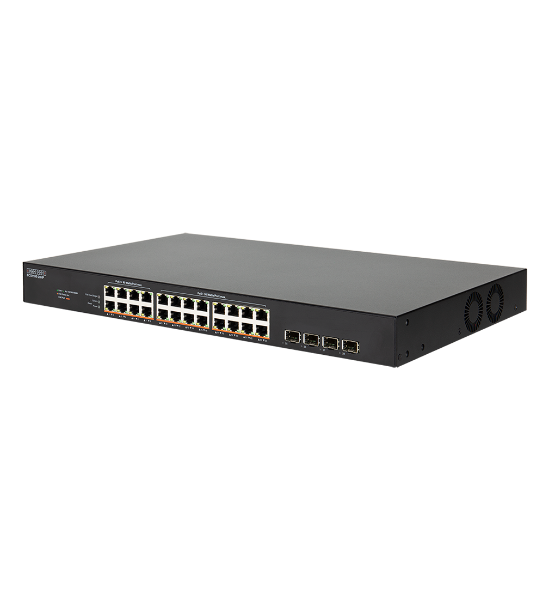 EDGECORE ECS1100-28HP - 24 Port Lite L2 Smart Gigabit Web Managed PoE Switch