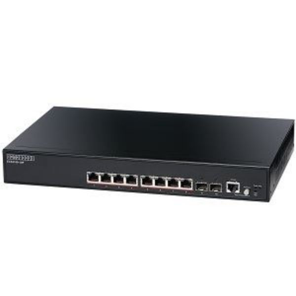 EDGECORE ECS2100-10P - 8 Port Gigabit PoE+ Web Smart Pro Switch