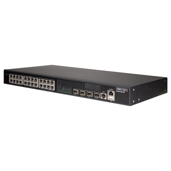 EDGECORE ECS4150-28T - 24 Port Managed L2+/L3 Lite Gigabit Ethernet Switch