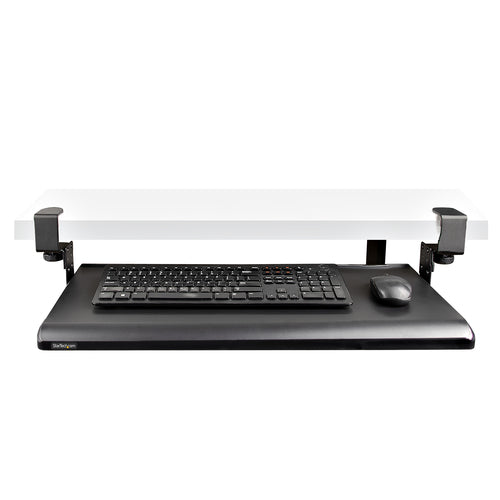 StarTech.com KEYBOARD-TRAY-CLAMP1 - Under-Desk Keyboard Tray Adjustable