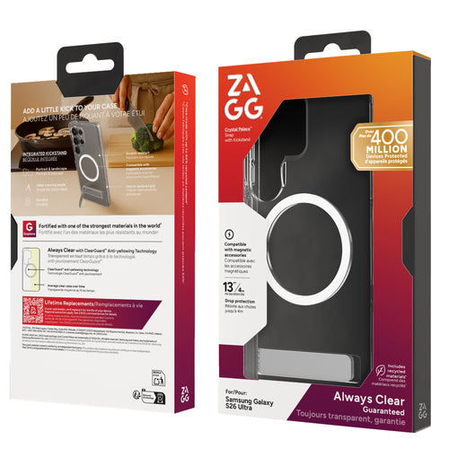 ZAGG Crystal Palace Snap Kickstand Case, Samsung Komodo