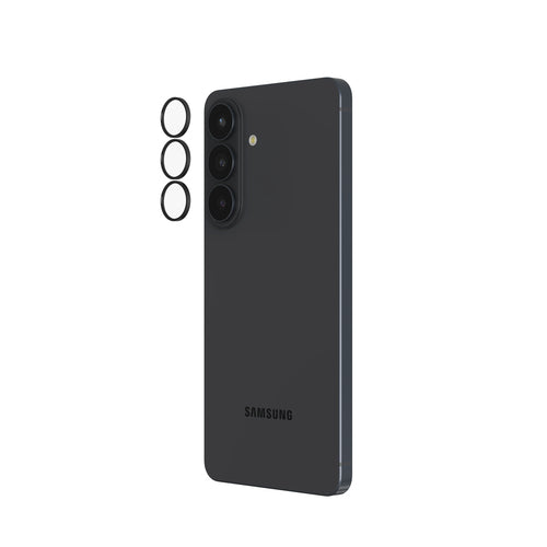 ZAGG InvisibleShield Premium CameraRings Lens Protector, Samsung Iguana, Black