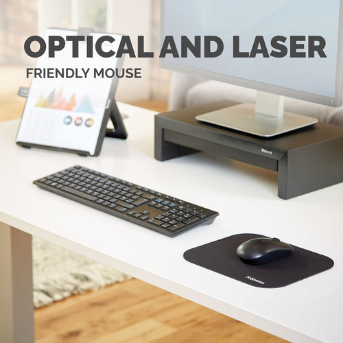 58024 - Fellowes Mouse Pad Black