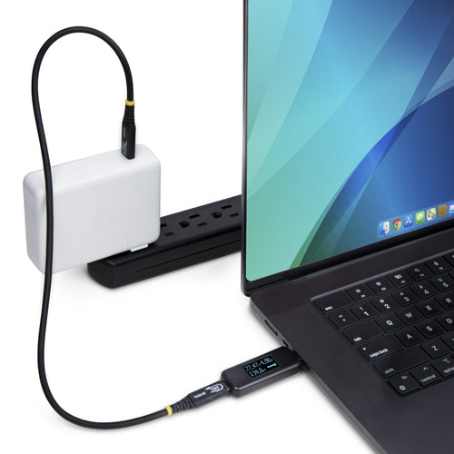 StarTech.com USBC-PWRTESTER - USB-C Power Tester Digital Multimeter