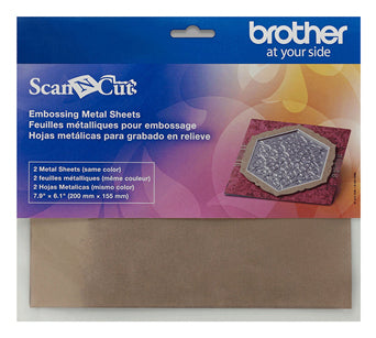 BROTHER CAEBSBMS1 SCANNCUT METAL SHEET BRONZE