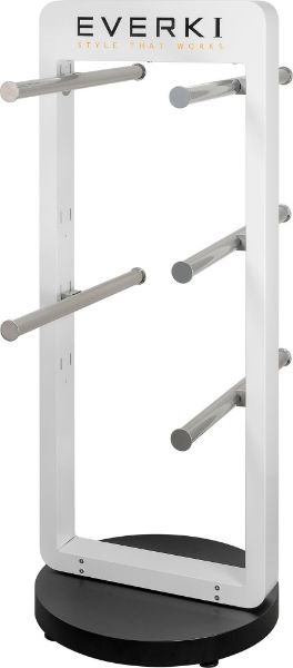 EVERKI EKA722-723 - Notebook Display Stand. Hold up to 20 Bags w/ 5 Adjustable hangers