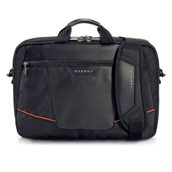 EVERKI EKB419 - Flight Laptop Briefcase 16'' Checkpoint friendly design Felt-lined iPad/tablet pocket