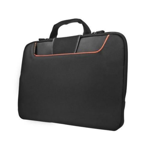 EVERKI EKF808S15B - Commute Laptop Sleeve 15.6''. Advanced memory foam for protection. Soft anti-scratch