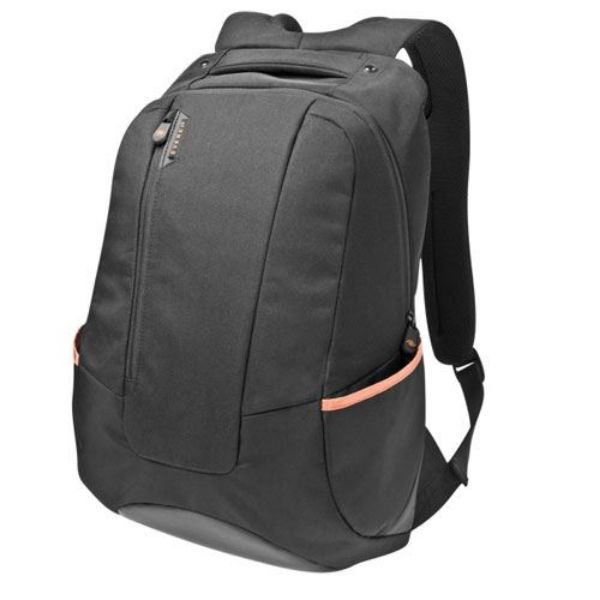 EVERKI EKP116NBK - Swift Laptop Backpack 17'' Elastic Snug-Fit compartment Large interior zippered pocket