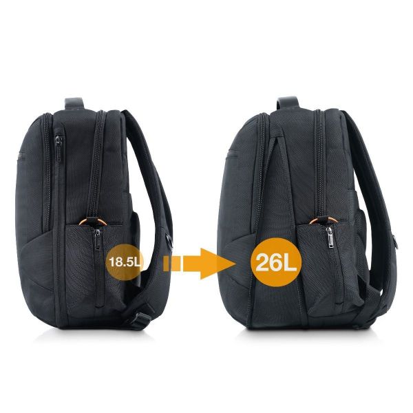 EVERKI EKP118E-ECO - Studio ECO Exp&able Slim Laptop Backpack up to 15''. Made w/ Sustainable Materials!