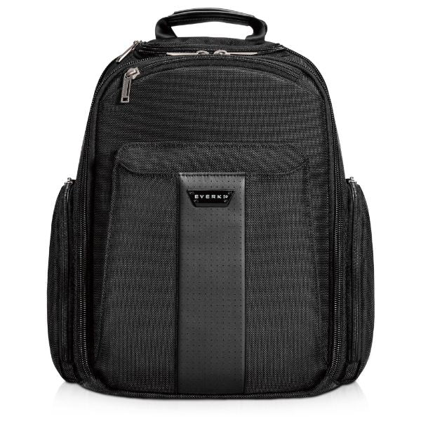 EVERKI EKP127B - Versa 2 Premium Travel Friendly 15'' Laptop Backpack. Patented corner-guard protect
