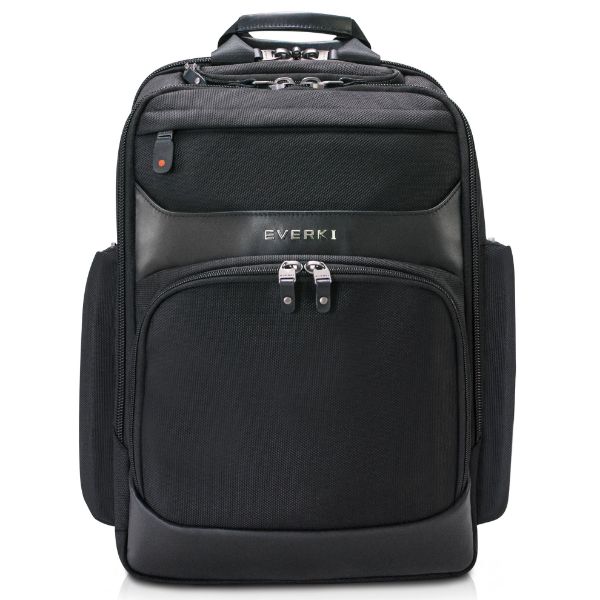 EVERKI EKP132S17 - Onyx Black Laptop Backpack Up to 17.3''. Travel Friendly Hard-Shell Quick-Access