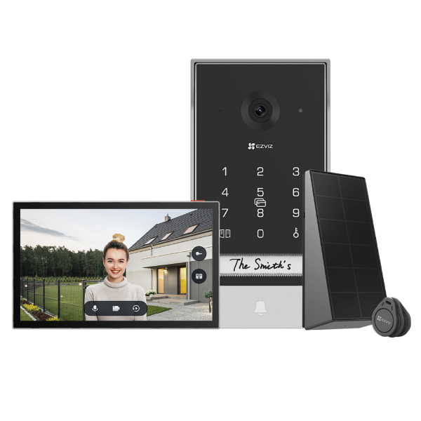 EZVIZ EP7 - Smart Home 2K Video Doorphone w/ Solar-powered Charging Panel