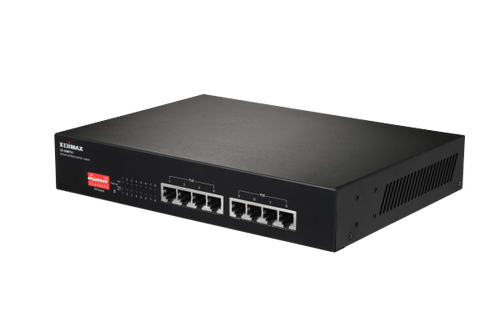 ES-1008PV2 - EDIMAX ES-1008PV2 - 8 Port 10/100 Fast Ethernet PoE+ Switch w/ DIP Switch