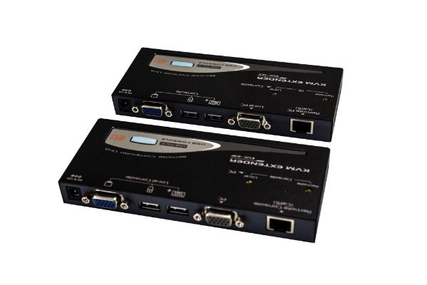 REXTRON EUC222 - Console Extender Allows VGA mouse & keyboard signals to be extended up to 150m using Cat6