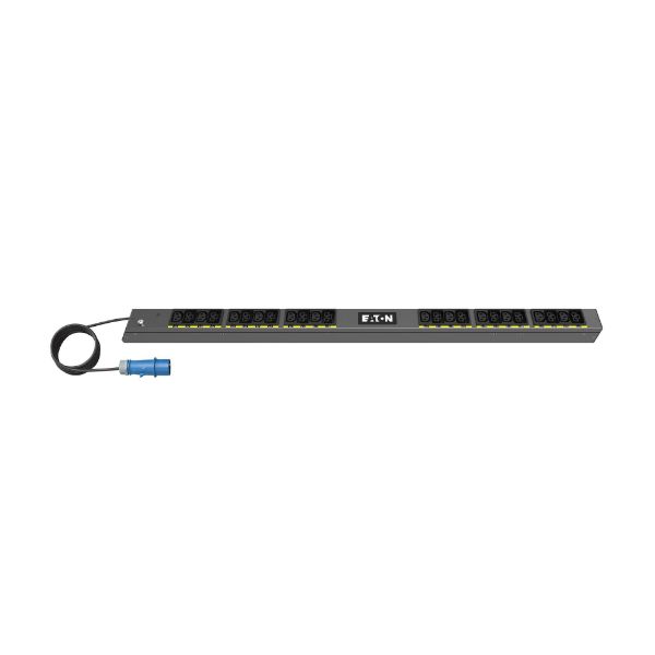 EATON EVBAF116A - Basic G4 Rack PDU 0U 22.5U IEC-60309 Input 3m Cord 1ph 3.7kW 16A 200-240V