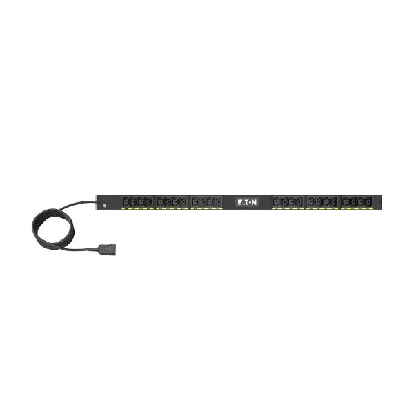 EATON EVBAFC20A - Basic G4 Rack PDU 0U 22.5U C20 Input 3m Cord 1ph 3.7kW 16A 200-240V