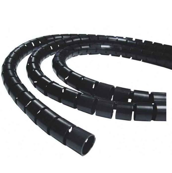 DYNAMIX EW-1520 - 20mx15mm Easy Wrap Cable Management Solution Bulk Packed Black Includes Tool